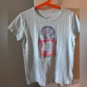 Crewcuts Girls' Graphic Tee with Perfume Bottle Design